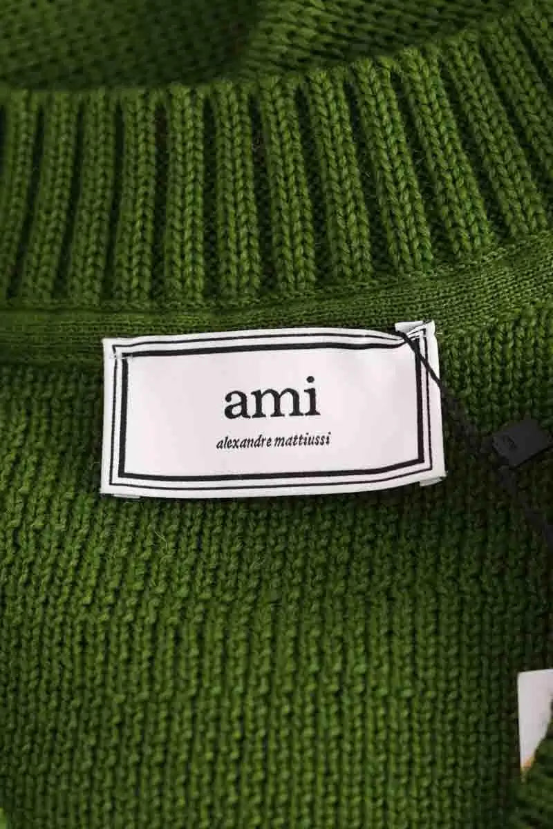 Pull Ami Vert en Laine