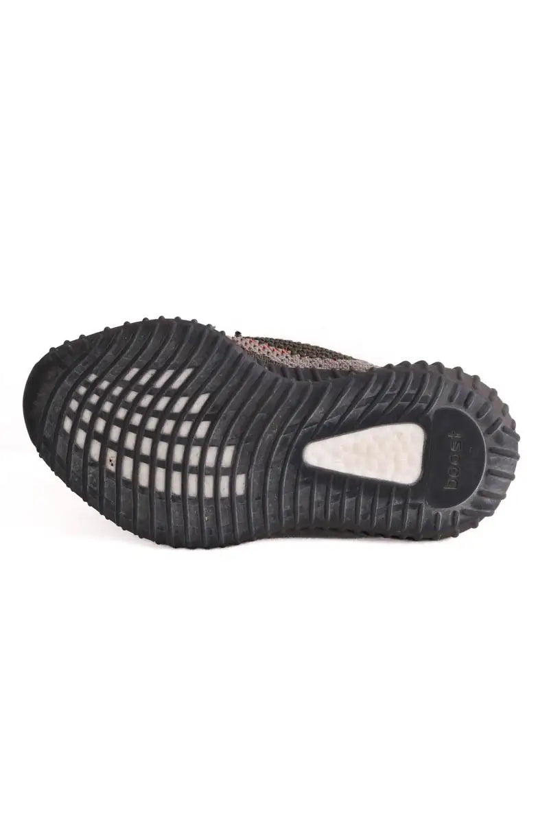 Baskets Yeezy Anthracite en Tissu