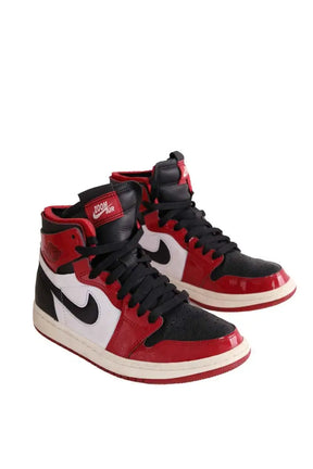 Baskets Nike Rouge en Cuir