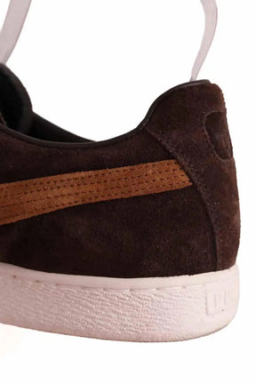 Baskets basses Puma Marron en Daim