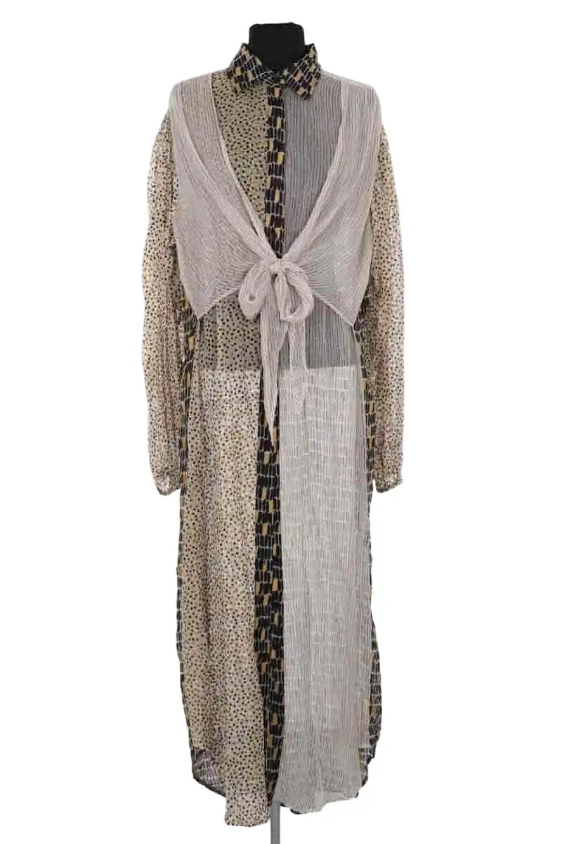 Robe Mes Demoiselles Blanc en Synthétique, taille XS - Seconde Main