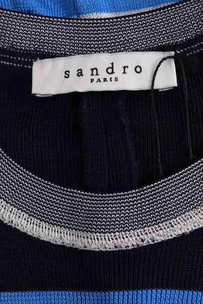 T-shirt Sandro Bleu en Viscose