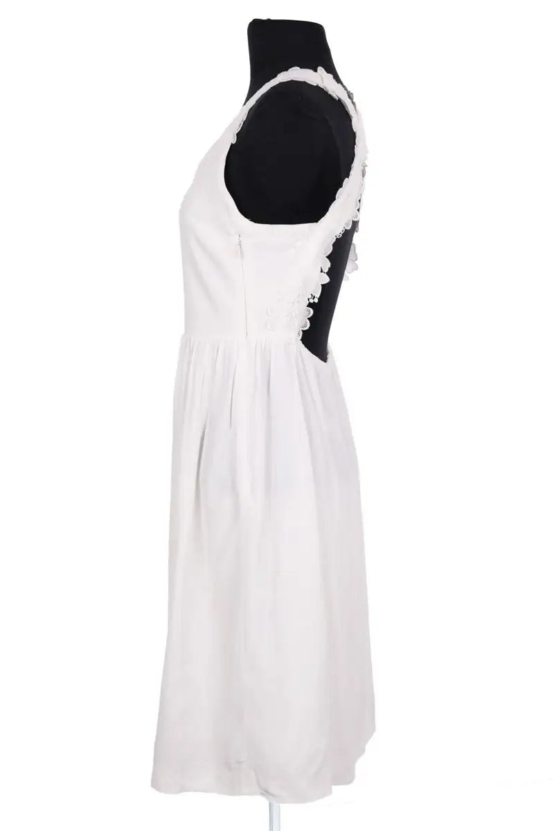 Robe Claudie Pierlot Blanc en Coton