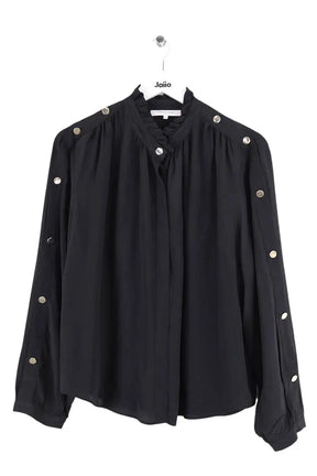 Blouse Gerard Darel Noir en Viscose, taille L - Seconde Main