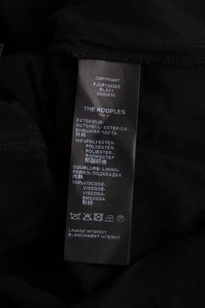 Jupe The Kooples Noir en Synthétique