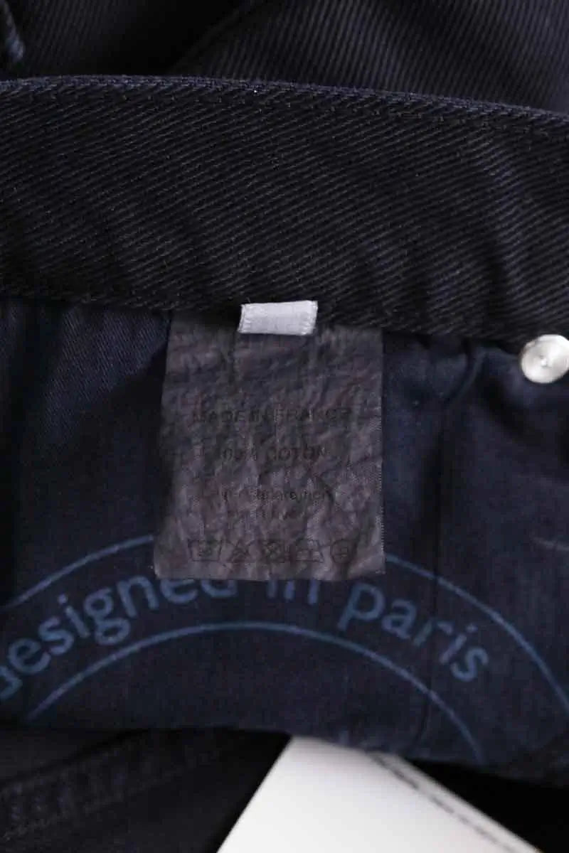 Jean droit Alexandra Golovanoff Bleu en Coton