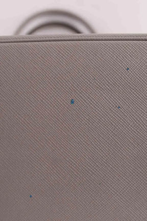 Sac à main Prada Double Gris en Cuir