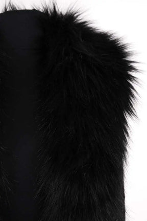 Gilet Saint Laurent Noir en Coton