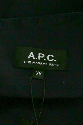 Robe APC Noir en Coton