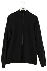 Gilet Majestic Filatures Noir en Coton, taille L - Seconde Main