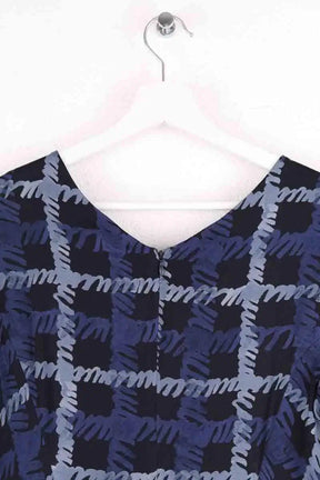Robe Emporio Armani Bleu en Soie