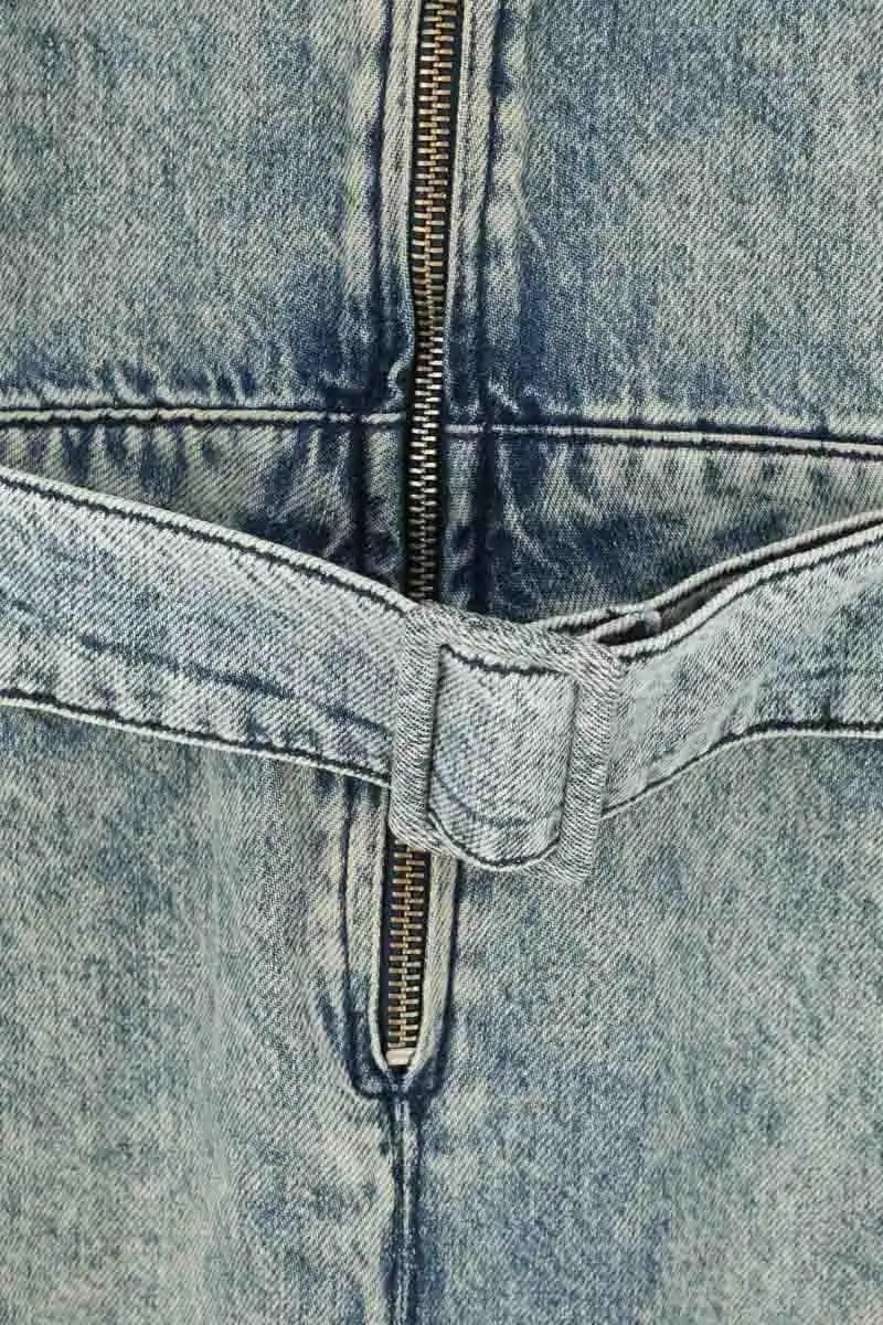 Combinaison Claudie Pierlot Bleu en Coton
