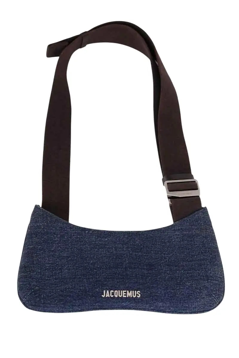Sac à bandoulière Jacquemus Le Bisou Bleu en Denim - Seconde Main