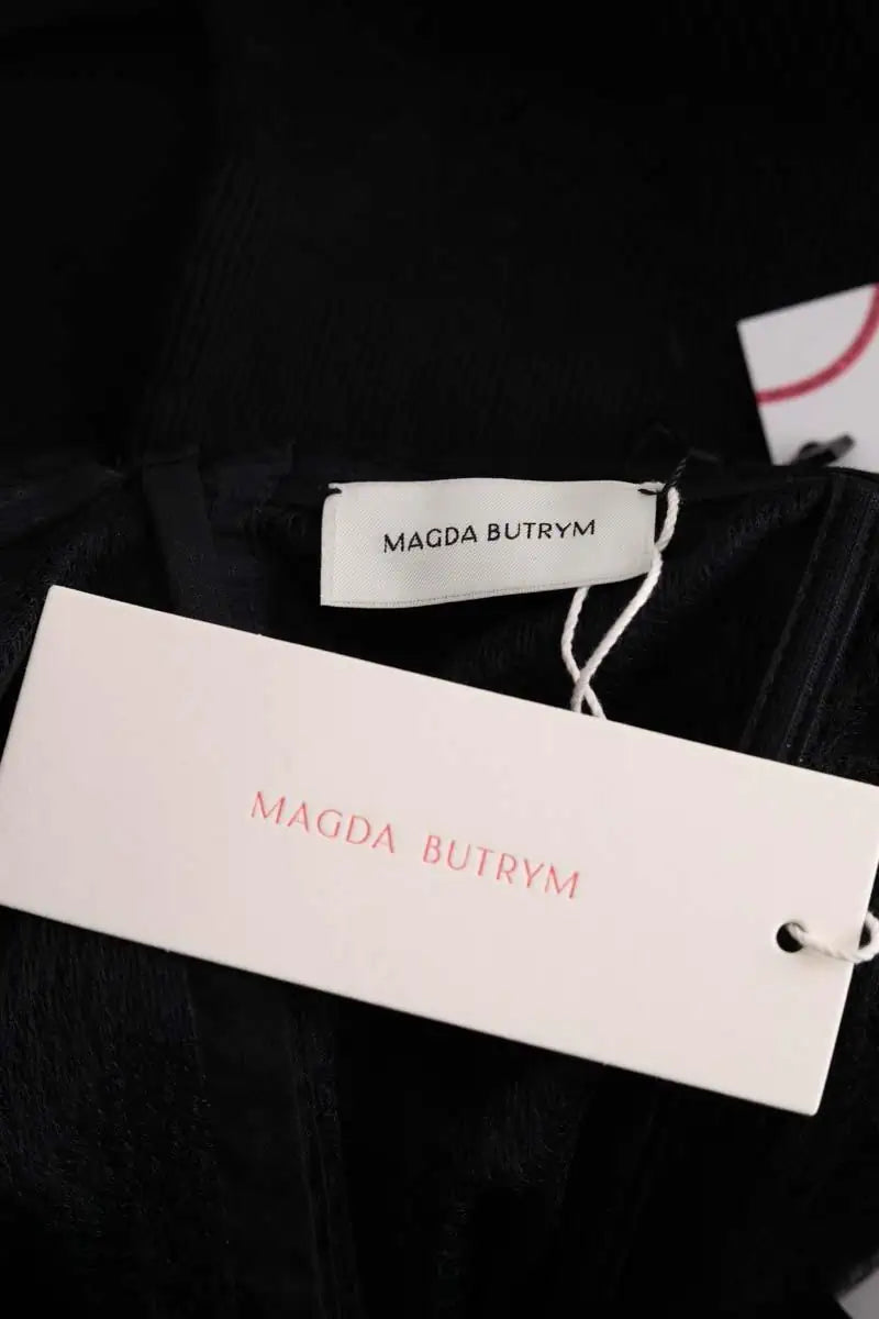 Robe Magda Butrym Noir en Synthétique