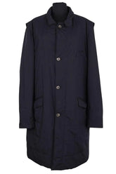 Manteau Loro Piana Bleu en Cachemire, taille XL - Seconde Main