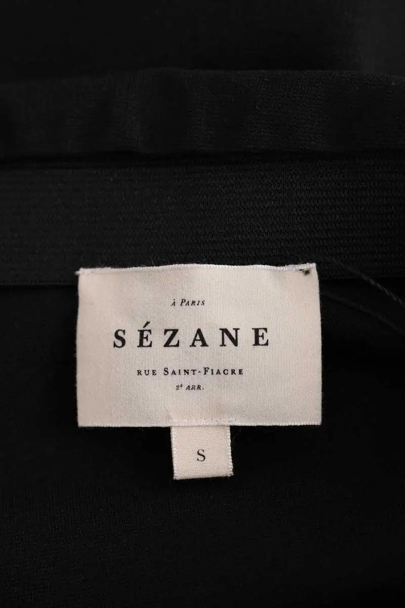 Jupe Sézane Noir en Viscose