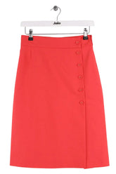 Jupe Tara Jarmon Rouge en Coton, taille S - Seconde Main