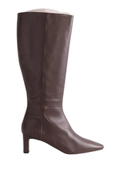 Bottes LK Bennett Margarite Marron en Cuir, taille 41 - Seconde Main