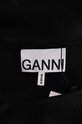 Robe Ganni Noir en Viscose