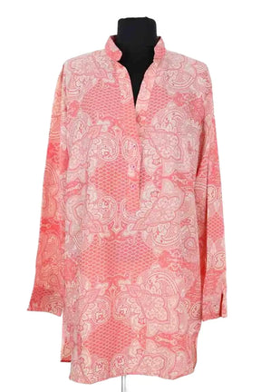 Tunique Other Brand Rose en Soie, taille M - Seconde Main