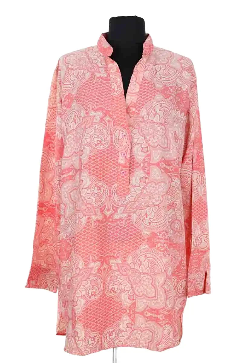 Tunique Other Brand Rose en Soie, taille M - Seconde Main