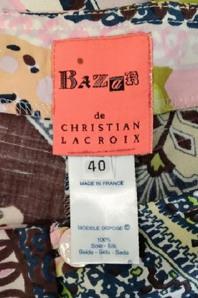 Pantalon slim Christian Lacroix  Multicolore