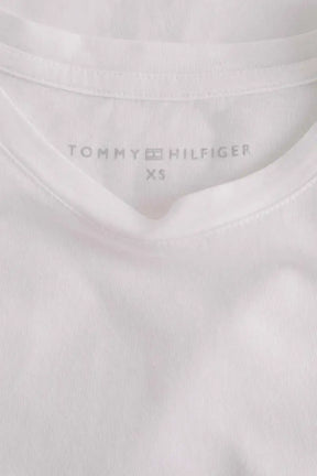 T-shirt Tommy Hilfiger Blanc en Coton