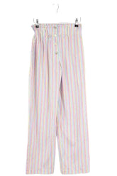 Pantalon droit The Label Edition  Multicolore