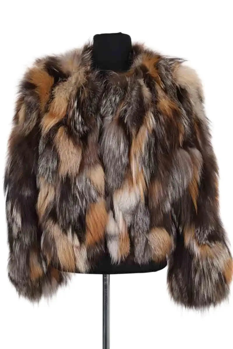 Manteau Michael Kors Marron en Fourrure, taille S - Seconde Main
