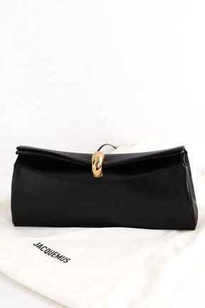 Pochette Jacquemus Pochette Valérie Noir en Cuir