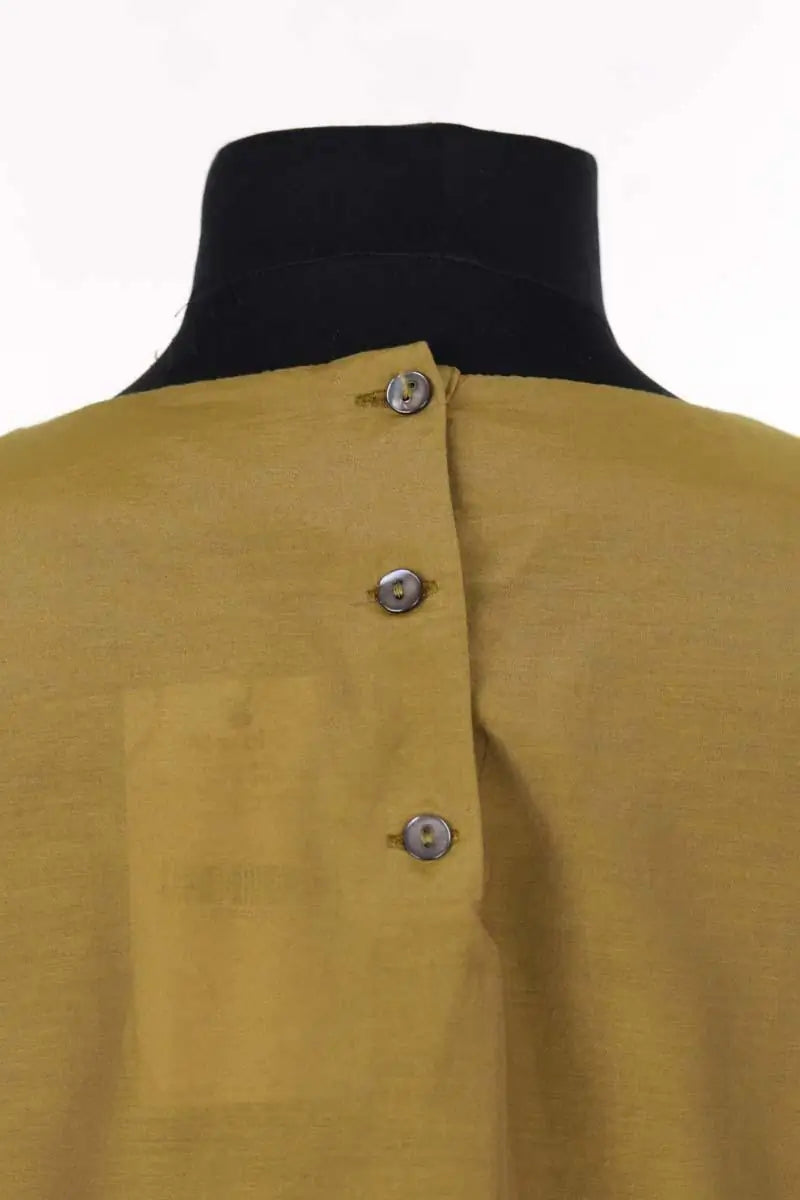 Blouse Momoni Kaki en Viscose
