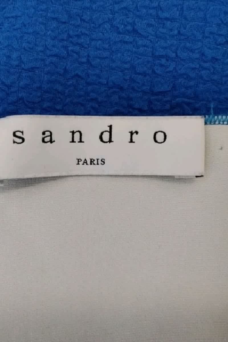 Robe Sandro  Bleu