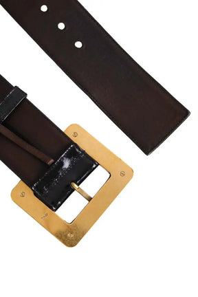 Ceinture en cuir Yves Saint Laurent Noir en Cuir