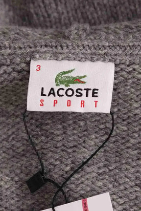 Gilet Lacoste Gris en Laine