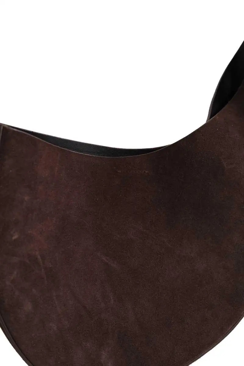 Sac à bandoulière Soeur WINONA Marron en Daim