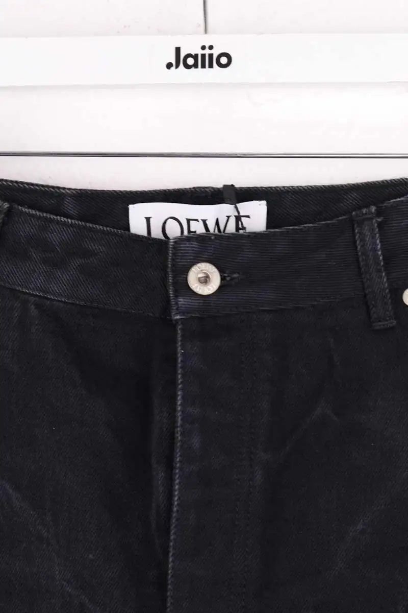 Jean large Loewe Noir en Coton