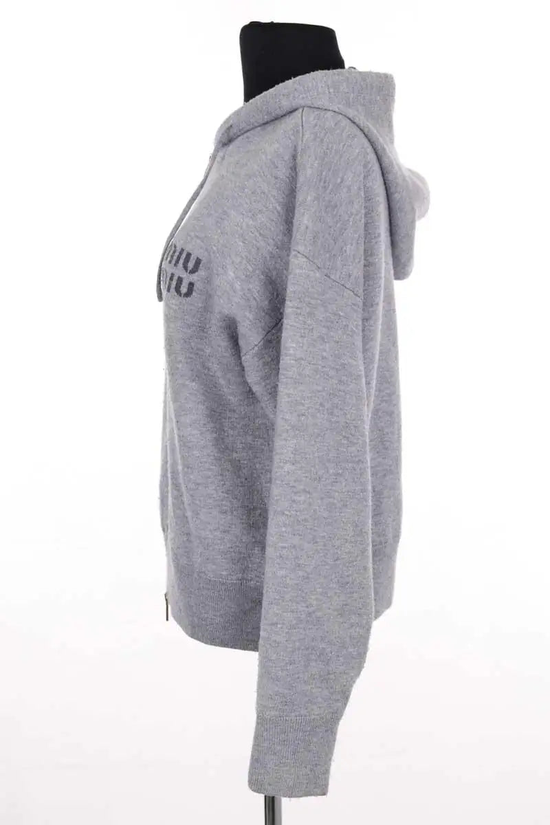 Gilet Miu Miu Gris en Laine