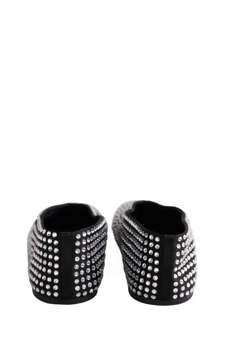 Ballerines Khaite Noir en Paillettes
