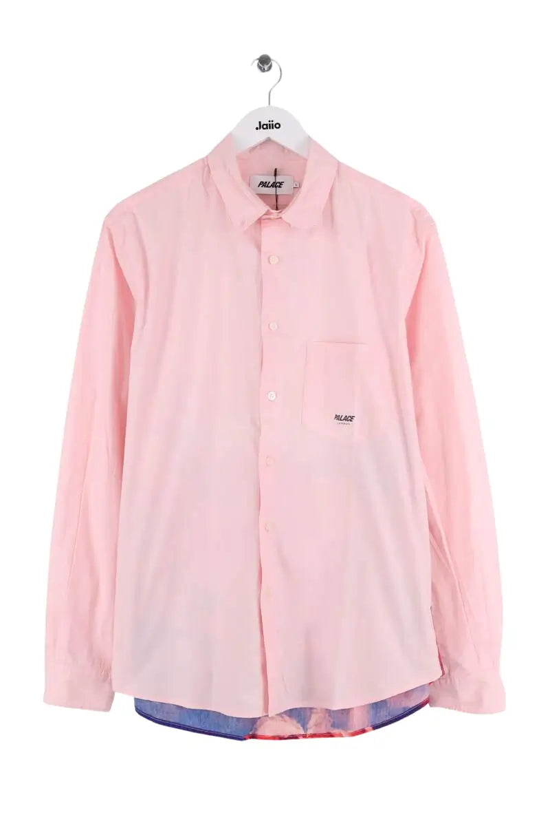 Chemise PALACE Rose en Coton, taille L - Seconde Main