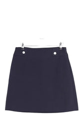 Jupe Claudie Pierlot Marine en Laine, taille M - Seconde Main