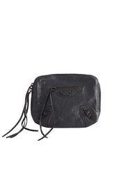 Pochette Balenciaga City Anthracite en Cuir - Seconde Main