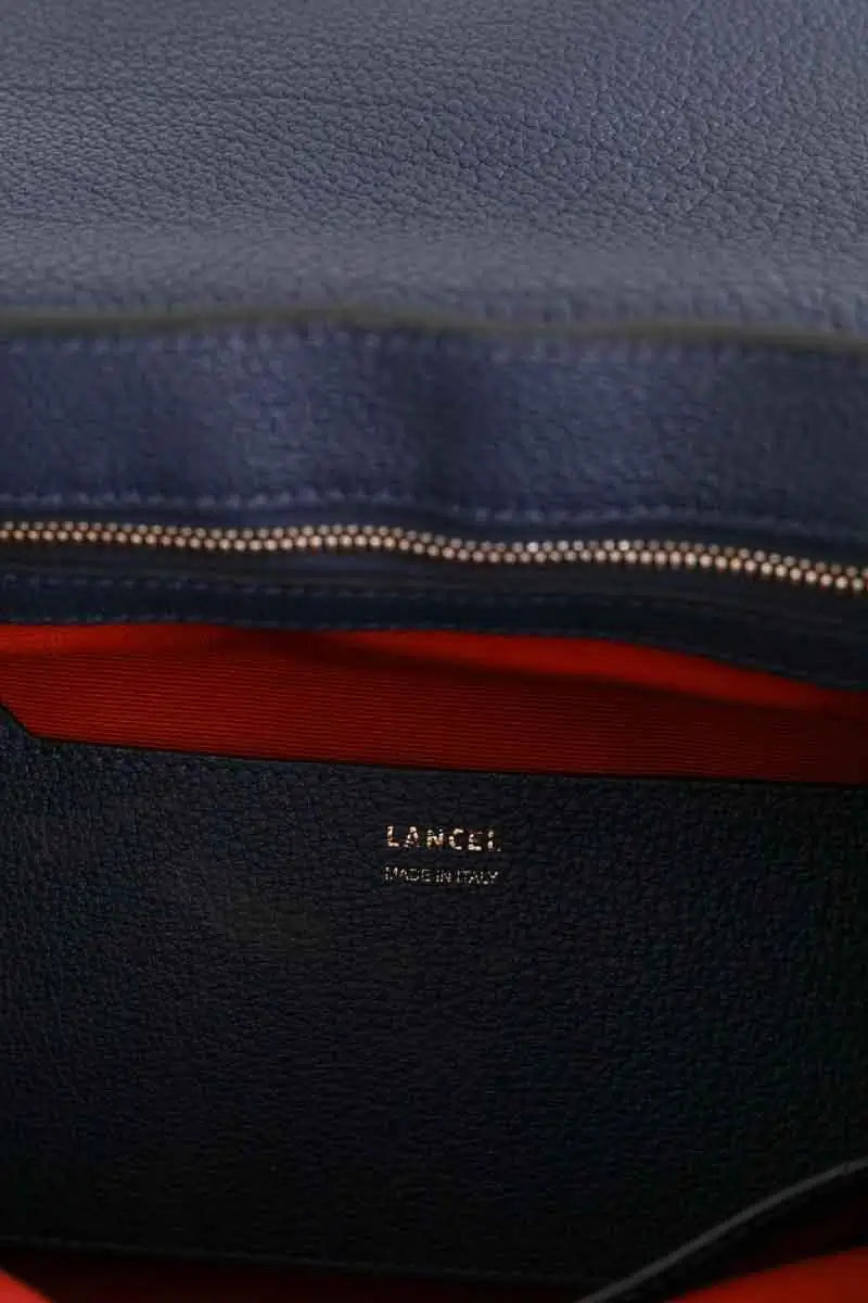 Sac à bandoulière Lancel Bleu en Cuir