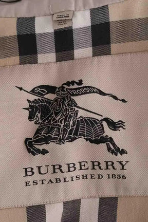Trench-coat Burberry Beige en Coton