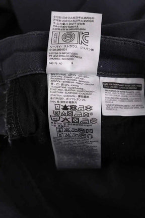 Jean droit Levi's Gris en Coton