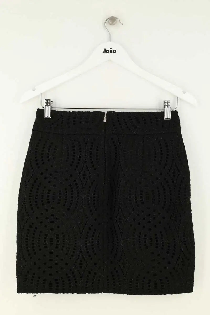Jupe Maje Noir en Coton
