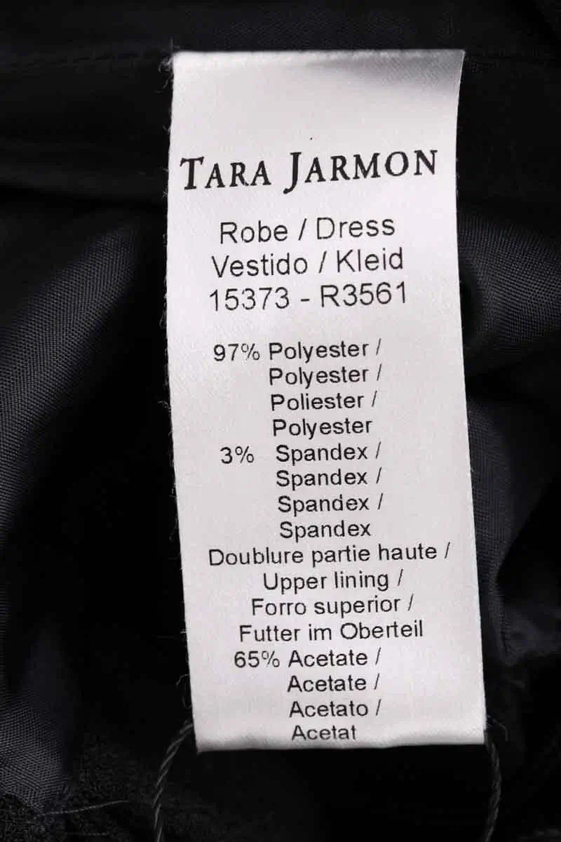 Robe Tara Jarmon Noir en Synthétique