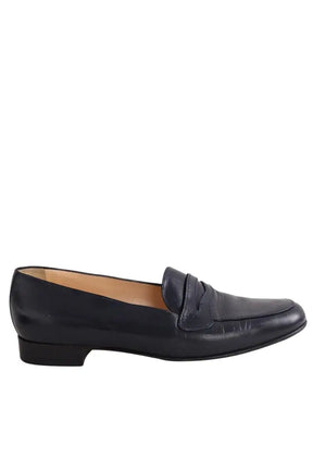 Mocassins Carel Noir en Cuir, taille 37 - Seconde Main