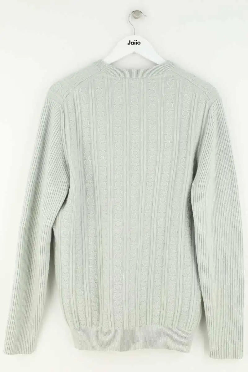 Pull Salvatore Ferragamo Vert en Laine