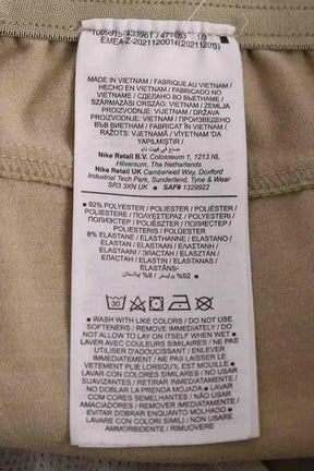 Pantalon de sport Nike Camel en Synthétique