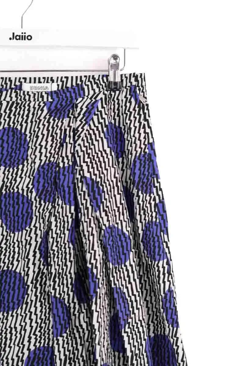 Jupe Sonia Rykiel Bleu en Coton